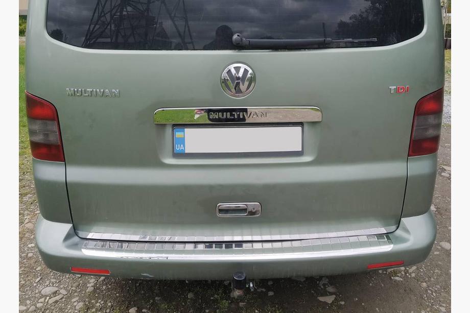 Volkswagen T5 Multivan 2003–2010 Kromdæksel til bagklapgreb (rustfrit stål) Image