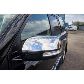 Spejlkåber (2 stk., rustfrit stål) Toyota Land Cruiser Prado 150 2009–2023 foto 1