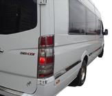 Volkswagen Crafter 2006–2016 Dørlister i rustfrit stål ExtraLong. Carmos - tyrkisk stål foto 6