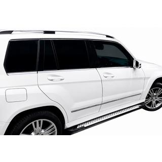 Sidetrin Allmond Grey (2 stk., aluminium) foto 1
