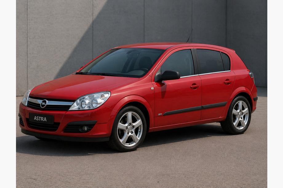 Opel Astra H 2004–2013 Udvendige rudekantslister i rustfrit stål Image