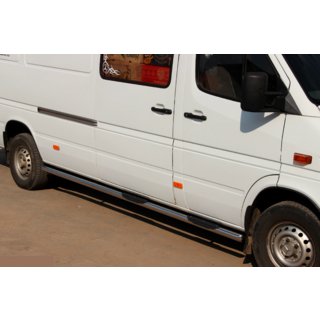 Siderør (2 stk., rustfrit stål) Mercedes Sprinter W901/902/903/904/905 1995–2006 foto 1