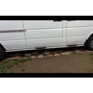 Siderør (2 stk., rustfrit stål) Mercedes Sprinter W901/902/903/904/905 1995–2006 foto 3