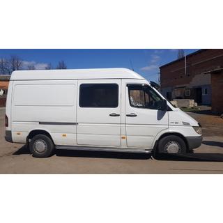 Premium sidetrin (sæt 2 stk., rustfrit stål) Mercedes Sprinter W901/902/903/904/905 1995–2006 foto 1