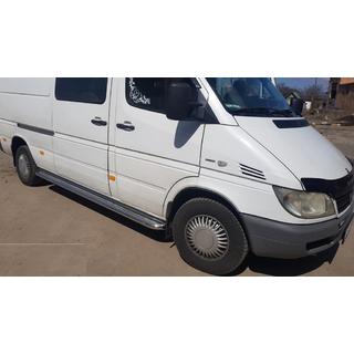 Premium sidetrin (sæt 2 stk., rustfrit stål) Mercedes Sprinter W901/902/903/904/905 1995–2006 foto 3