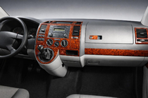 Volkswagen T5 Transporter 2003–2010 Instrumentbræt cover (Tyrkiet) Carbon foto 1