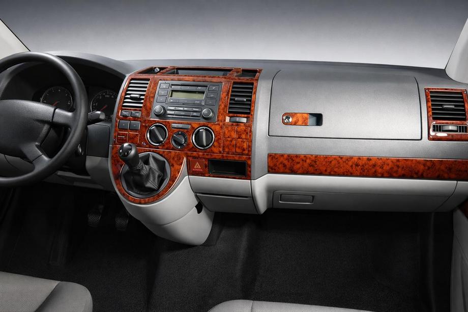 Volkswagen T5 Transporter 2003–2010 Instrumentbræt cover (Tyrkiet) Carbon Image