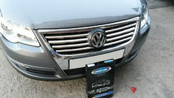 Volkswagen Passat B6 2006–2012 Grilllister (8 stk., rustfrit stål) OmsaLine - italiensk rustfrit stål foto 4