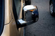 Citroen Nemo 2007–2017 Krom spejldæksler (2 stk.) Carmos - Forkromet plast foto 2