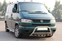 Volkswagen T4 Caravelle/Multivan 1990–2003 Kængurubøjle WT003 60 mm (rustfrit stål) 51 mm, med påskrift foto 6