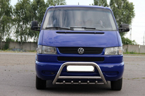 Volkswagen T4 Caravelle/Multivan 1990–2003 Kængurubøjle WT003 60 mm (rustfrit stål) 51 mm, med påskrift foto 2