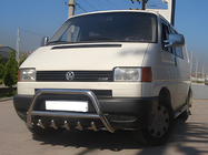 Volkswagen T4 Caravelle/Multivan 1990–2003 Kængurubøjle WT003 60 mm (rustfrit stål) 51 mm, med påskrift foto 8