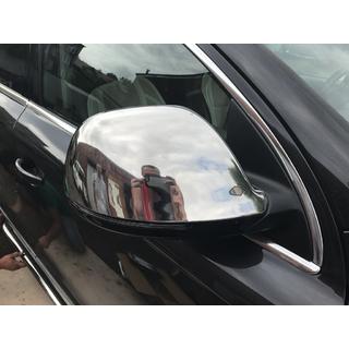 Spejlkåber til sidespejle (2 stk., rustfrit stål) Audi Q7 2005–2015 foto 2