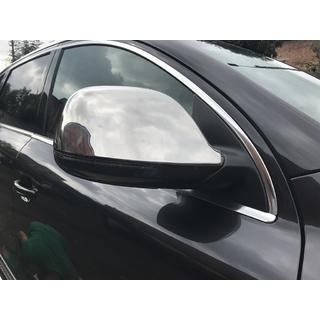 Spejlkåber til sidespejle (2 stk., rustfrit stål) Audi Q7 2005–2015 foto 3