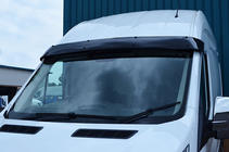 Ford Transit 2014– Forrudevisir (sort højglans, 5 mm) foto 4