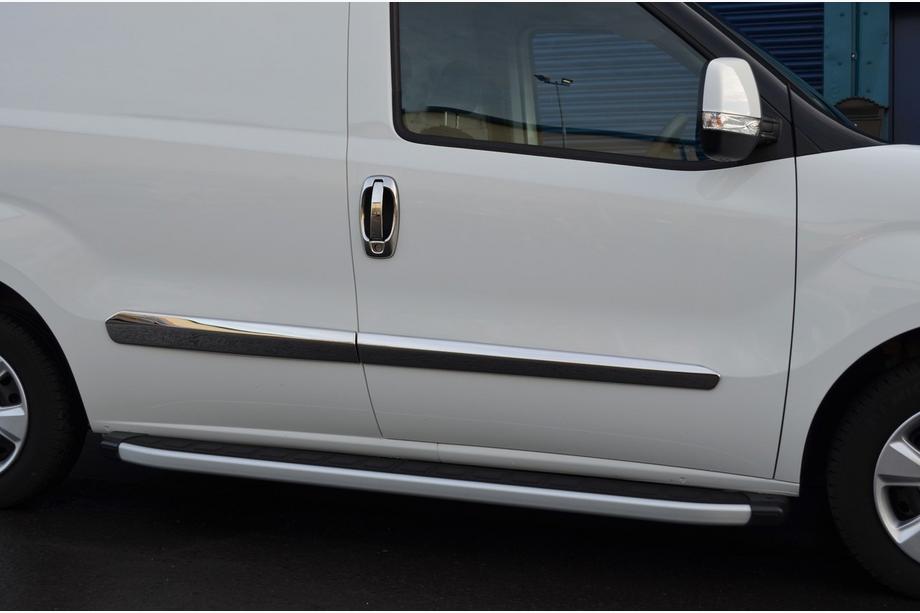 Citroen Nemo 2007–2017 Dørgrebsdæksler og omlister (8 stk., rustfrit stål) Image