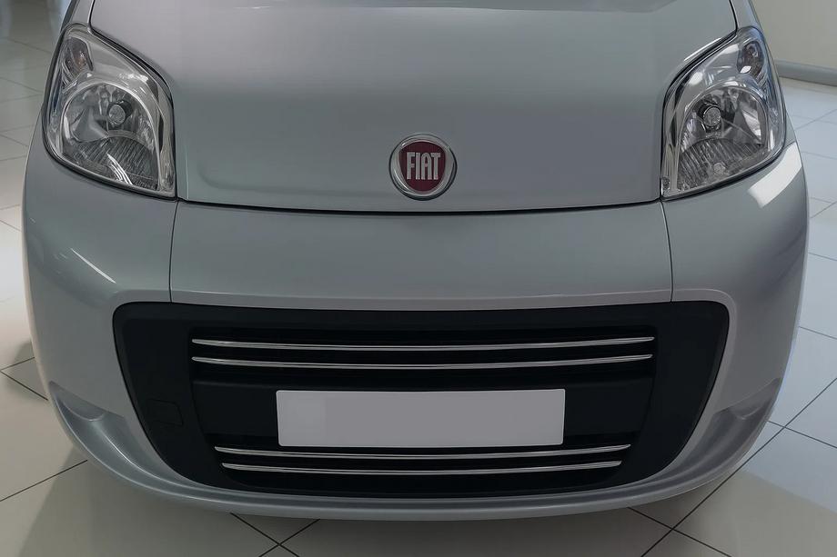 Citroen Nemo 2007–2017 Kølergrillbeklædning (4 dele, rustfrit stål) Carmos - Tyrkisk stål Image