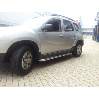 Premium sidetrin (sæt 2 stk., rustfrit stål) Dacia Duster 2008–2018 foto 2