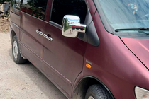 Mercedes Vito W638 1996–2003 Spejlkapper (2 stk., krom) Forkromet plast foto 4