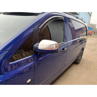Krom spejlkåber til Vito 2010-2015 (2 stk.) Mercedes Vito W639 2004–2014 foto 2