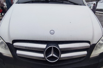 Mercedes Vito W639 2004–2014 Grillister 2010-2015 (rustfrit stål) Carmos - Tyrkisk stål foto 3