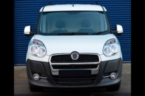 Fiat Doblo II 2010–2022 Kromlister til kølergrill (2010-2015, komplet, rustfrit stål) foto 2
