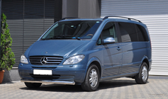 Mercedes Vito W639 2004–2014 Frontbøjle ST008 (rustfrit stål) 2004-2010, 70 mm foto 2
