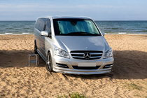 Mercedes Vito W639 2004–2014 Frontkofangerlæbe BRB V1 (til lakering) 2004-2010 årgang foto 1