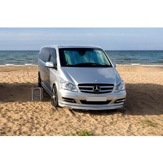 Frontkofangerlæbe BRB V1 (til lakering) Mercedes Vito W639 2004–2014 foto 1