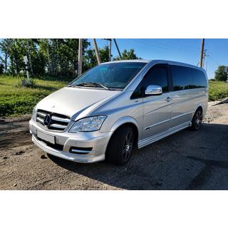 Frontkofangerlæbe BRB V1 (til lakering) Mercedes Vito W639 2004–2014 foto 2