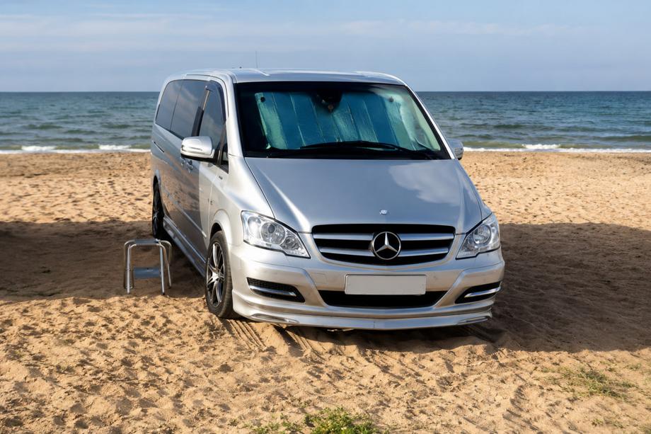 Mercedes Vito W639 2004–2014 Frontkofangerlæbe BRB V1 (til lakering) 2004-2010 årgang Image