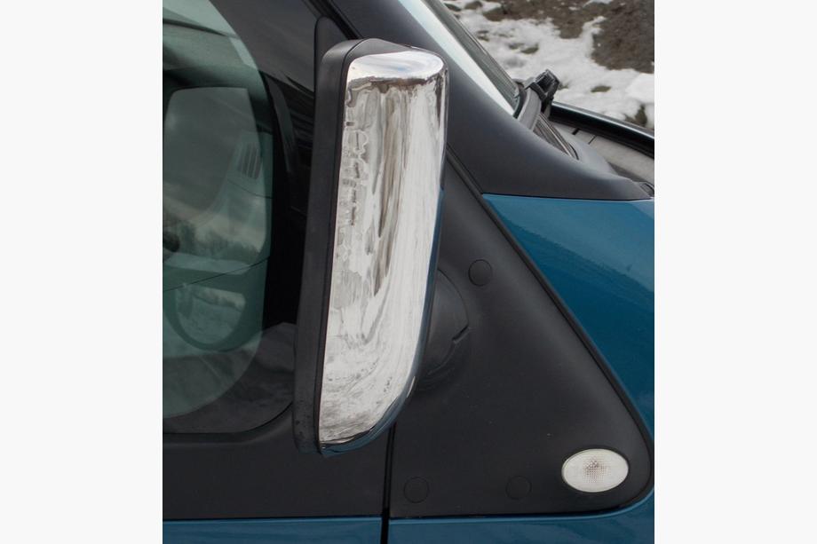 Ford Transit 2000–2014 Krom spejldæksler (2 stk.) Carmos - Forkromet plast Foto 5