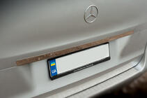 Mercedes Vito/V-klasse W447 2014– Krom bagkofangerbeskytter OmsaLine (rustfrit stål) Blank foto 7
