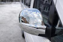 Mercedes Viano 2004–2014 Krom spejlkapper til VITO 2004-2010 (2 stk.) Carmos - tyrkisk rustfrit stål foto 1