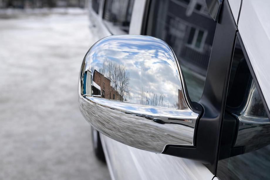 Mercedes Viano 2004–2014 Krom spejlkapper til VITO 2004-2010 (2 stk.) Carmos - tyrkisk rustfrit stål Image