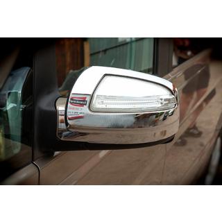 Krom spejlkapper til VIANO 2010-2015 (2 stk., plast) Mercedes Vito W639 2004–2014 foto 2