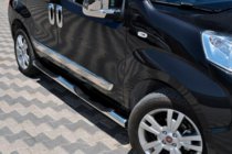 Fiat Fiorino/Qubo 2008–2024 Siderør Ø70 (2 stk., rustfrit stål) foto 1