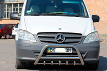 Mercedes Viano 2004–2014 Bullbar WT003/004 (rustfrit stål) 60 mm, uden logo foto 4