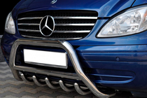 Mercedes Viano 2004–2014 Bullbar WT003/004 (rustfrit stål) 60 mm, uden logo foto 8