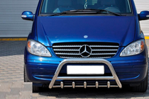 Mercedes Viano 2004–2014 Bullbar WT003/004 (rustfrit stål) 60 mm, uden logo foto 9