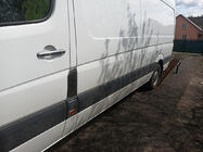 Mercedes Sprinter W906 2006–2018 Dørgrebsafdækninger (4 stk., rustfrit stål) OmsaLine - italiensk rustfrit stål foto 3
