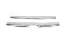 Hyundai Santa Fe 2 2006–2012 Kromliste til kølergrill (2006-2010, 2 stk., rustfrit stål) foto 2