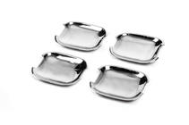 Mercedes E-сlass W210 1995–2002 Krom skåle under dørhåndtag (4 stk) Forkromet plast foto 2