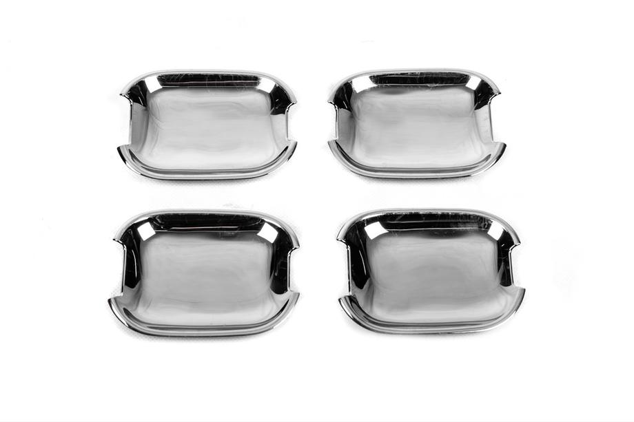 Mercedes E-сlass W210 1995–2002 Krom skåle under dørhåndtag (4 stk) Forkromet plast Image