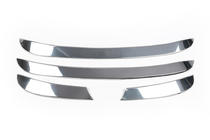 Hyundai Santa Fe 2 2006–2012 Kølergrill-lister (2010-2012, 4 stk., rustfrit stål) foto 3
