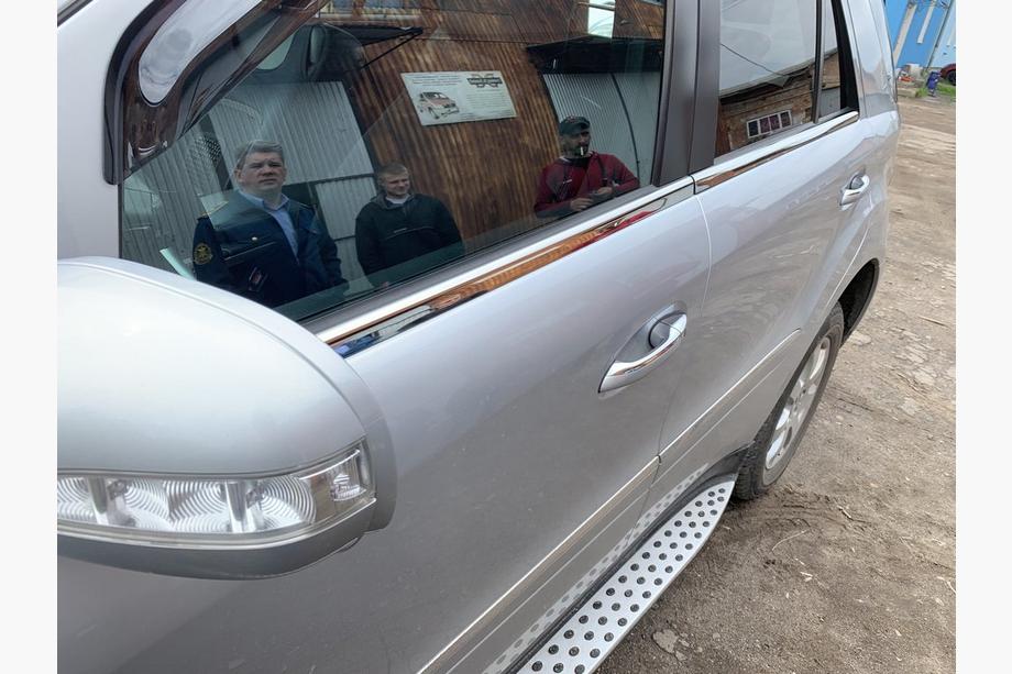 Mercedes ML W164 2005–2011 Udvendige vindueslister i rustfrit stål (4 stk.) Foto 2