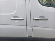 Volkswagen Crafter 2006–2016 Dørgrebsafdækninger (4 stk., rustfrit stål) Carmos - tyrkisk rustfrit stål foto 4