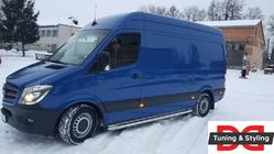 Volkswagen Crafter 2006–2016 Premium sidetrin (sæt 2 stk., rustfrit stål) foto 4