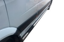 Volkswagen Crafter 2006–2016 Siderør (2 stk., rustfrit stål) Ø60, mellemlang akselafstand foto 5