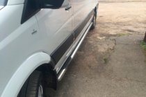 Volkswagen Crafter 2006–2016 Siderør (2 stk., rustfrit stål) Ø60, mellemlang akselafstand foto 6